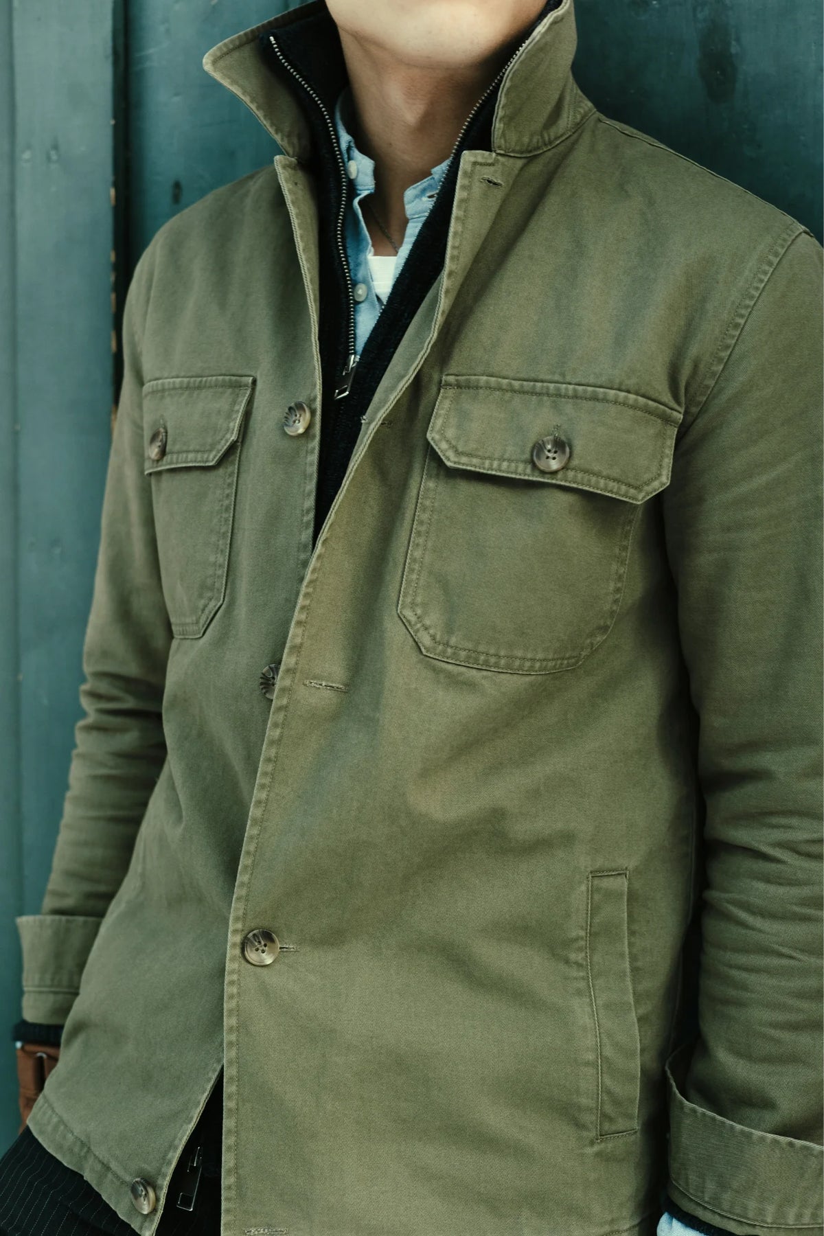 Khaki Overshirt
